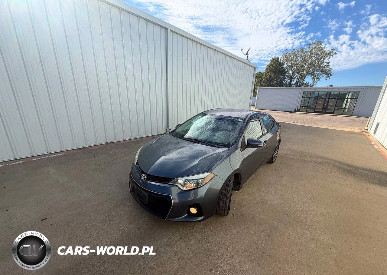 2015 Toyota Corolla S Plus VIN:5YFBURHE7FP224494 - 2