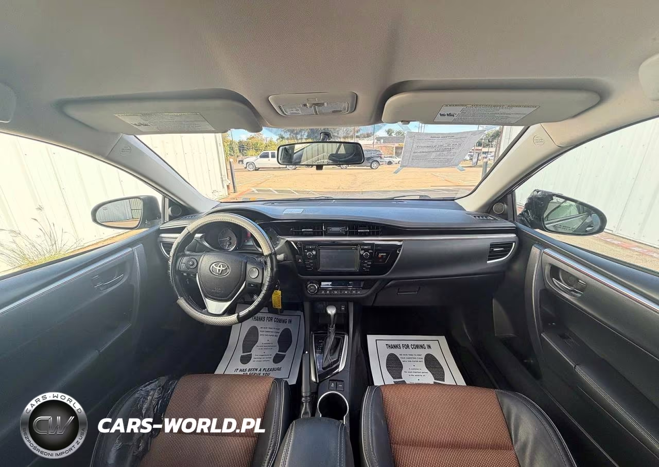2015 Toyota Corolla S Plus VIN:5YFBURHE7FP224494 - 9