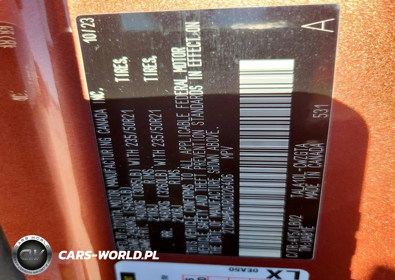 2024 Lexus Rx 350 Premium+ VIN:2T2BAMBA0RC026406 - 13