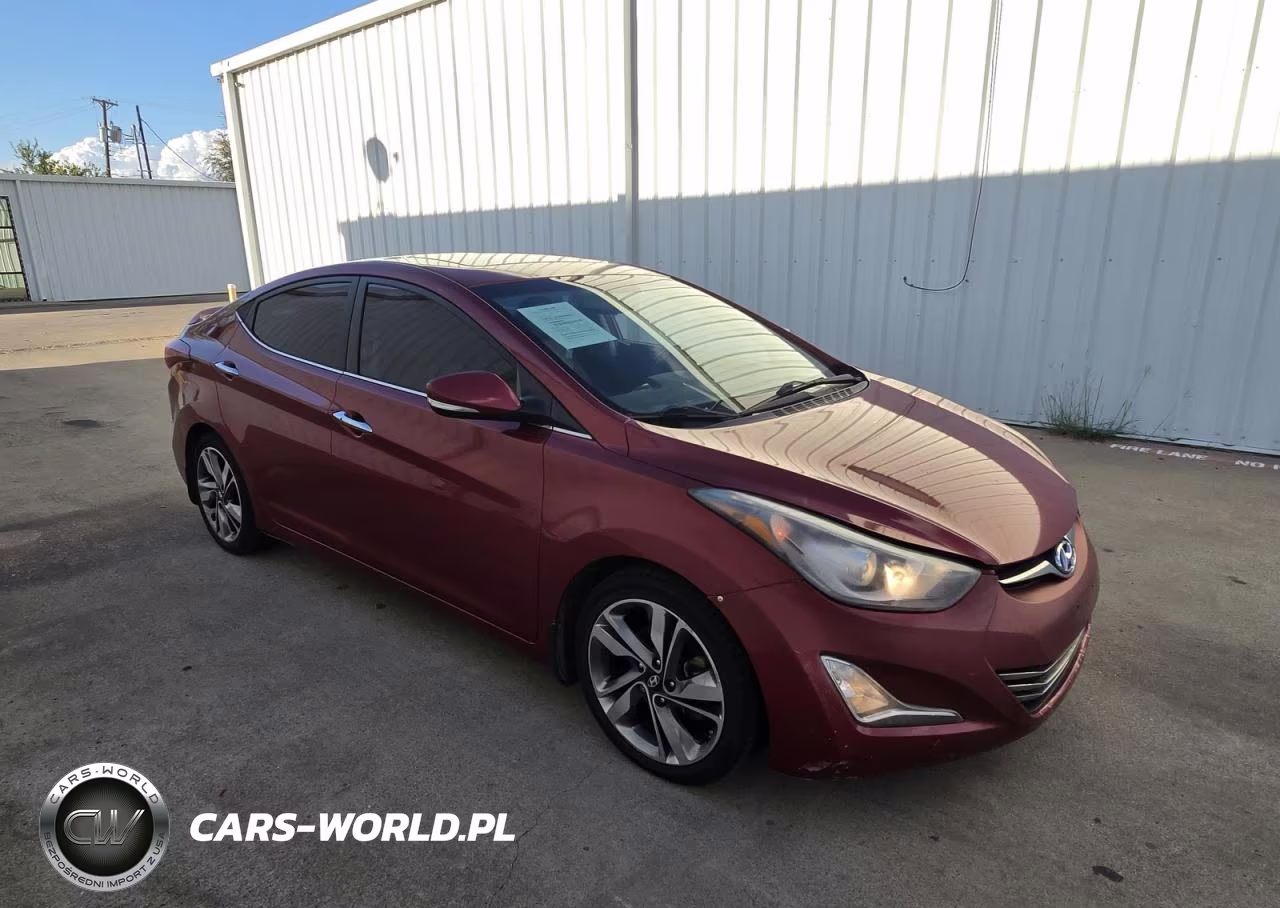 2014 Hyundai Elantra Limited VIN:5NPDH4AE6EH532875 - 1