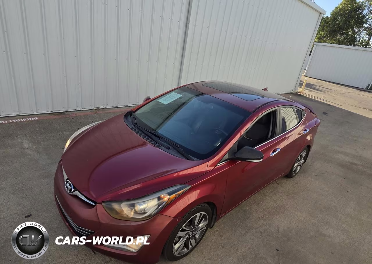 2014 Hyundai Elantra Limited VIN:5NPDH4AE6EH532875 - 2