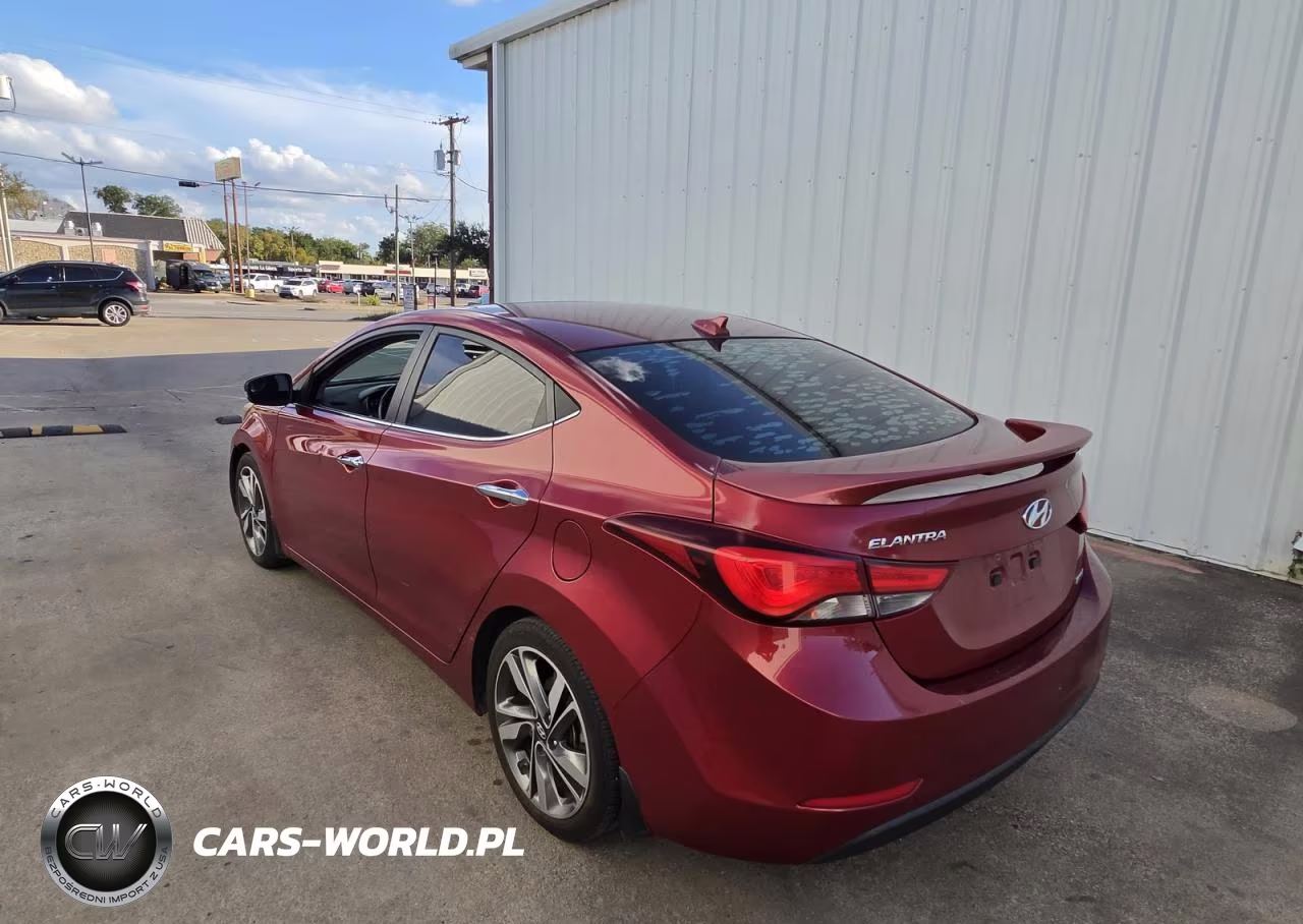 2014 Hyundai Elantra Limited VIN:5NPDH4AE6EH532875 - 3