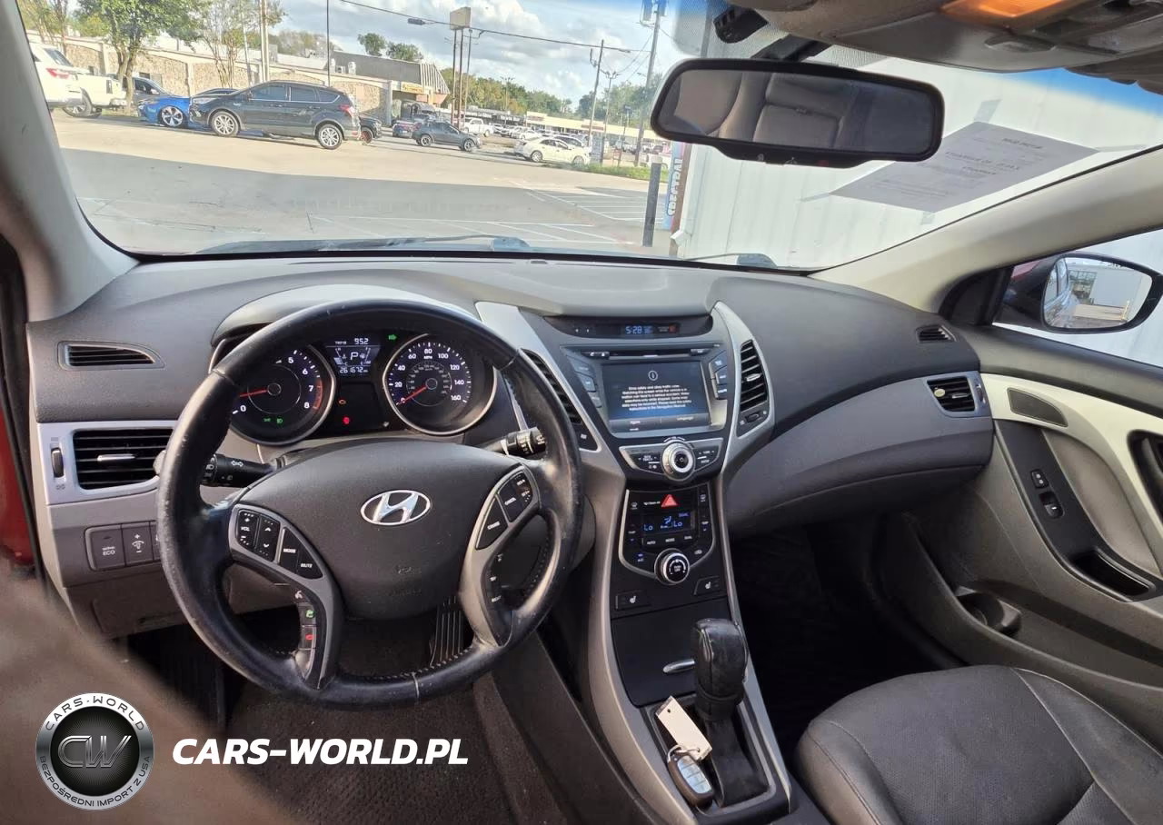 2014 Hyundai Elantra Limited VIN:5NPDH4AE6EH532875 - 9