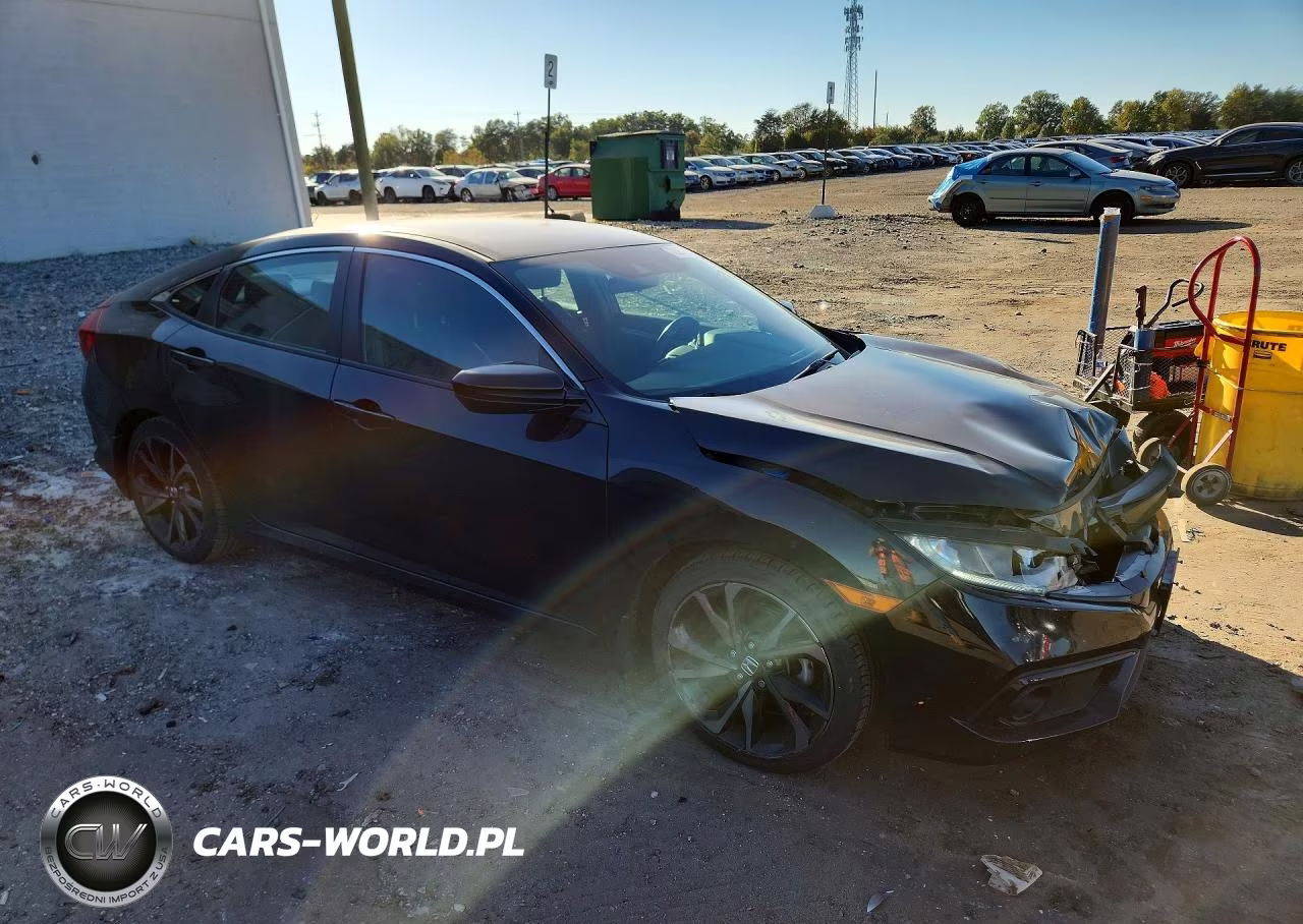 2019 Honda Civic Sport VIN:2HGFC2F85KH589685 - 4