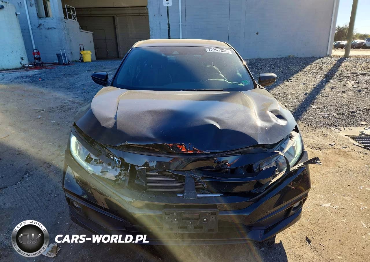 2019 Honda Civic Sport VIN:2HGFC2F85KH589685 - 5