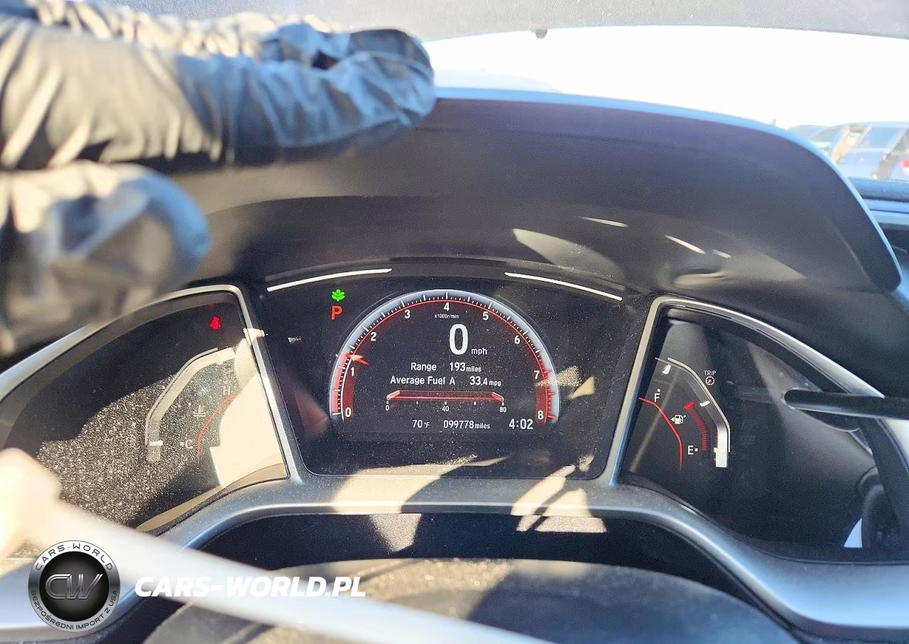 2019 Honda Civic Sport VIN:2HGFC2F85KH589685 - 9