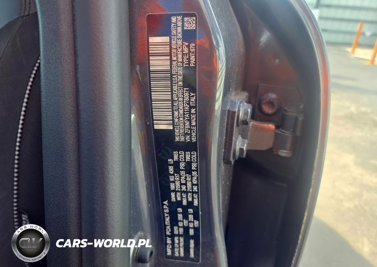 2019 Fiat 500X Pop VIN:ZFBNFYA11KP780971 - 13