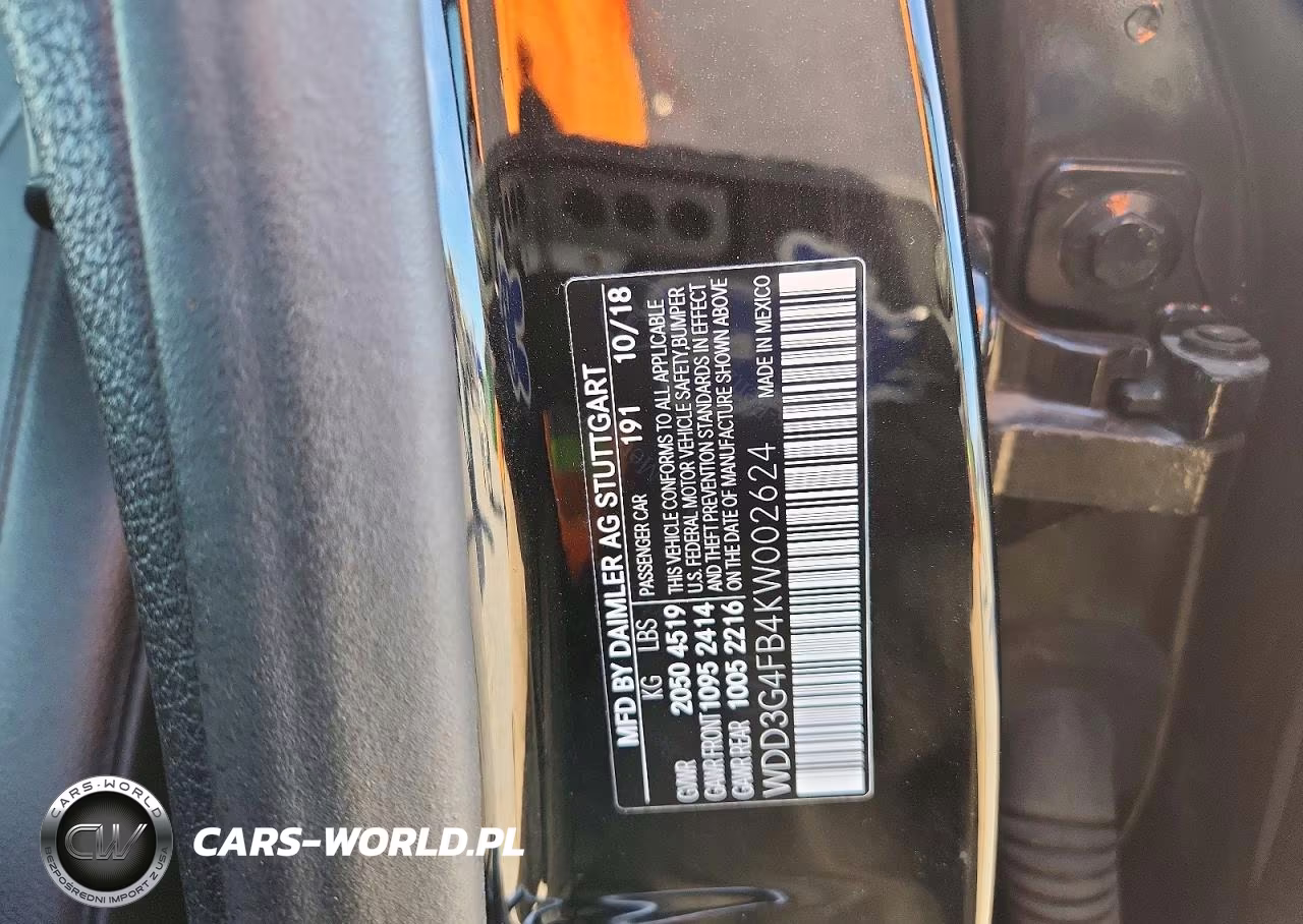 2019 Mercedes-Benz A 220 4Matic VIN:WDD3G4FB4KW002624 - 12