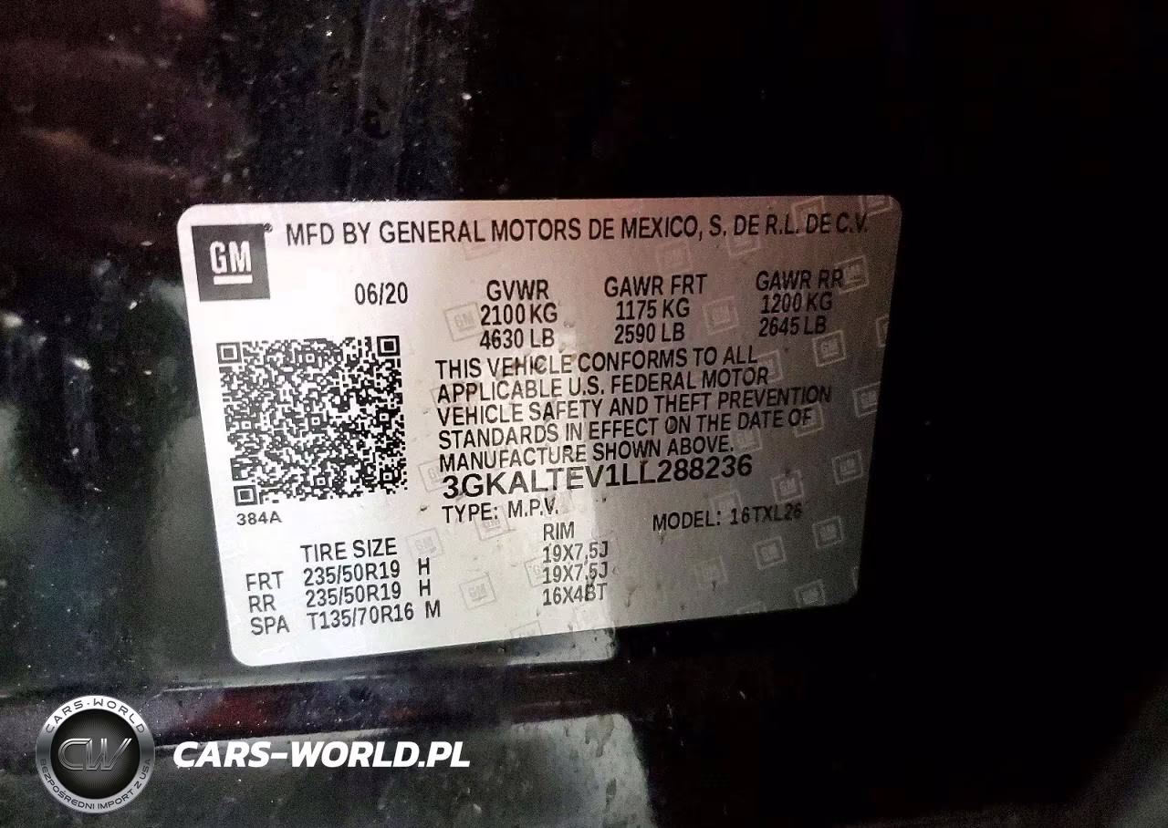 2020 GMC Terrain Sle VIN:3GKALTEV1LL288236 - 13