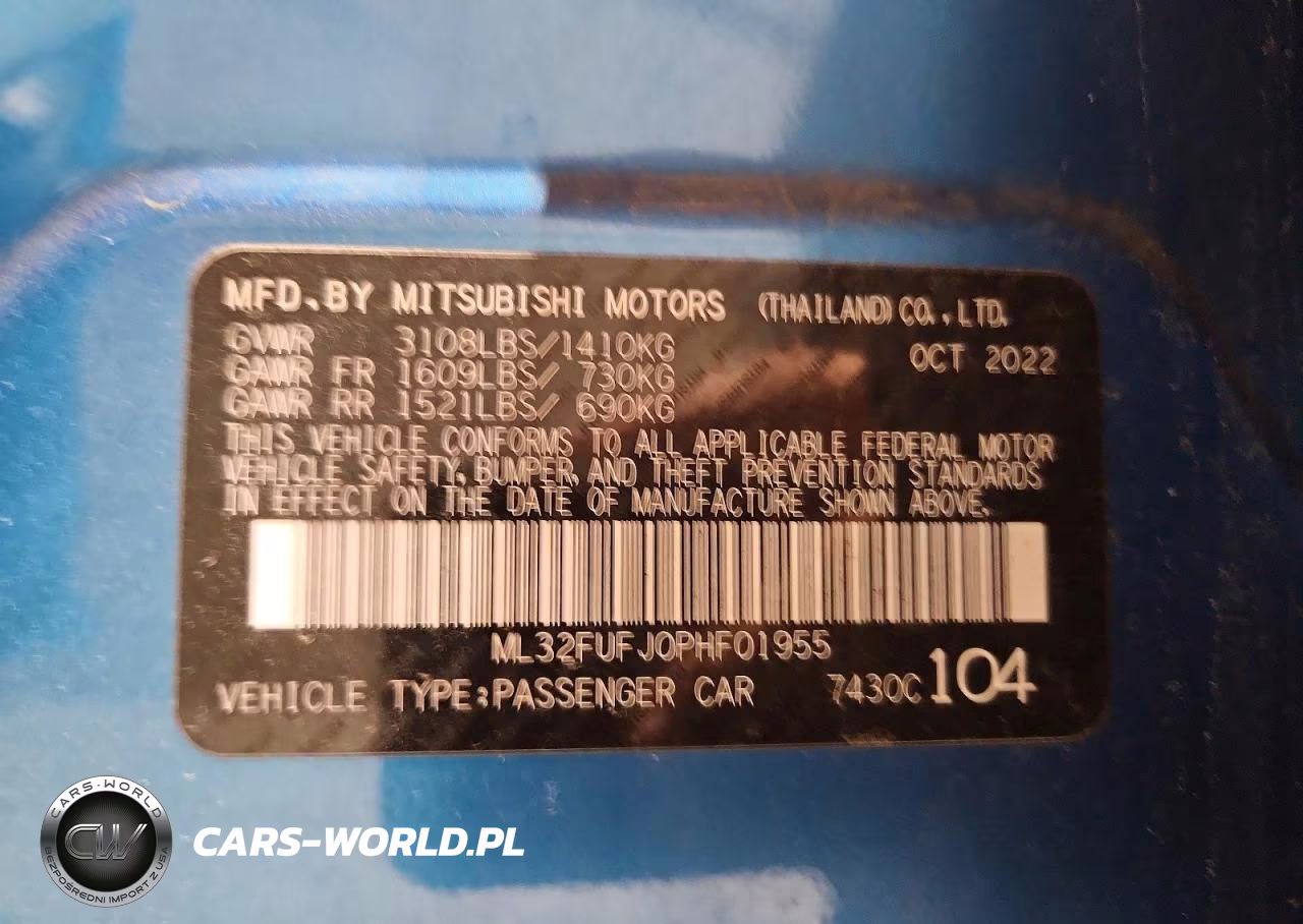 2023 Mitsubishi Mirage G4 Es VIN:ML32FUFJ0PHF01955 - 12