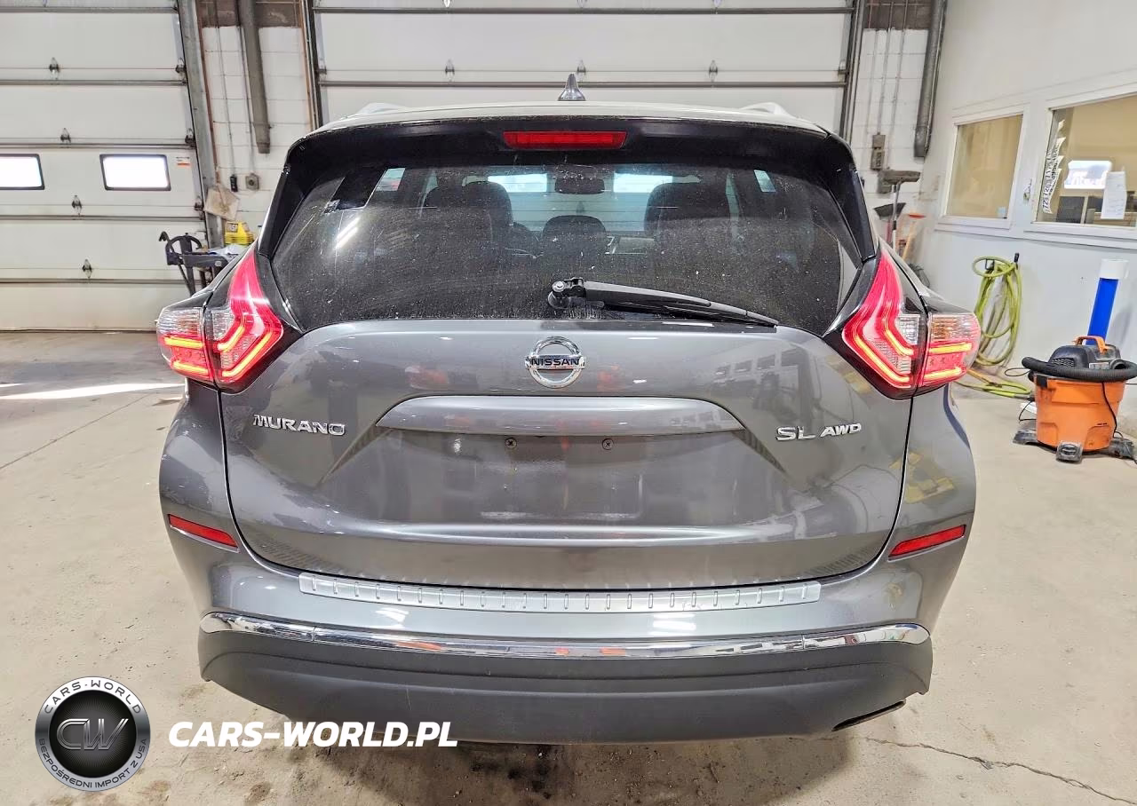 2017 Nissan Murano Sl VIN:5N1AZ2MH5HN116343 - 6