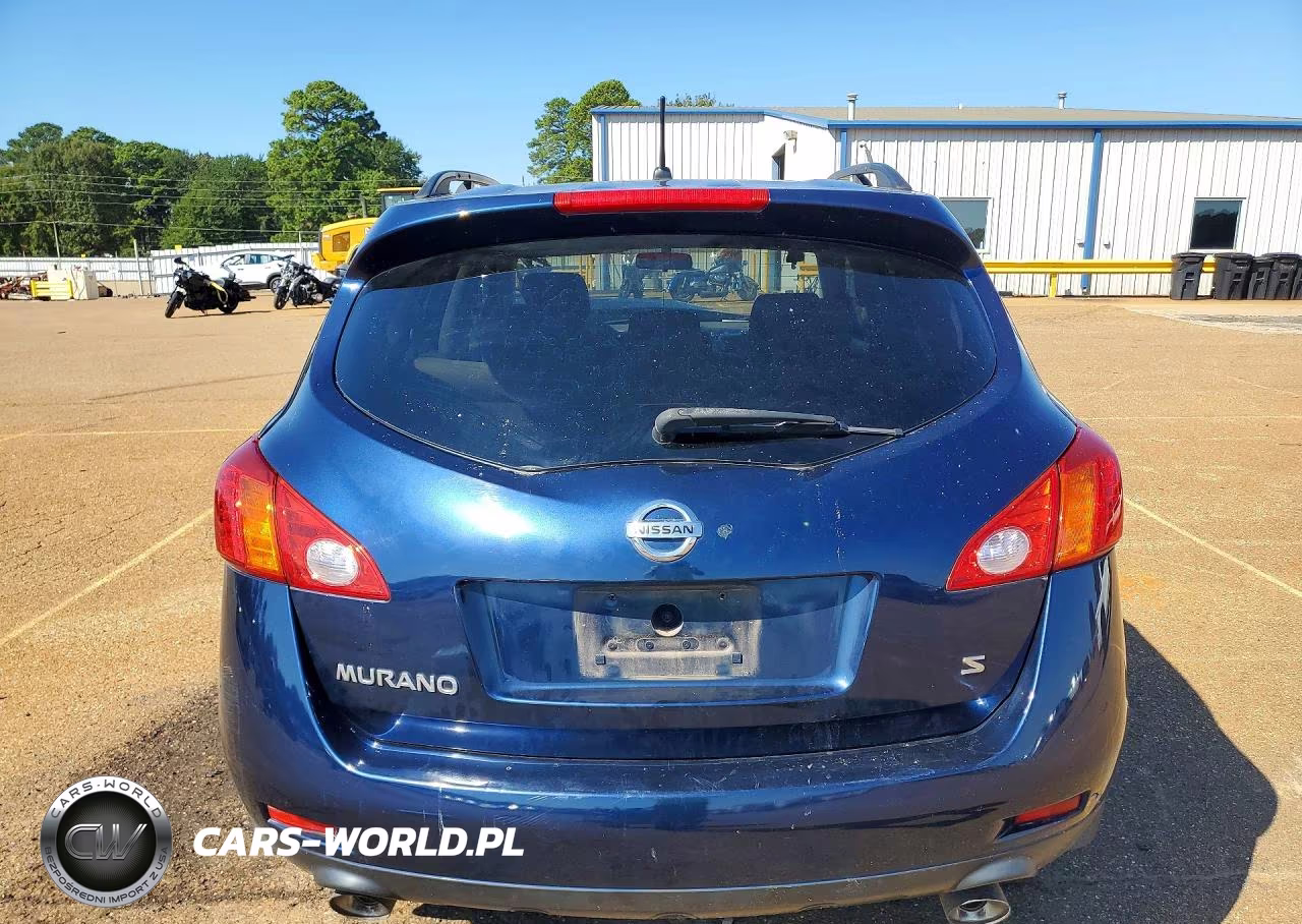 2009 Nissan Murano S VIN:JN8AZ18U99W020978 - 6