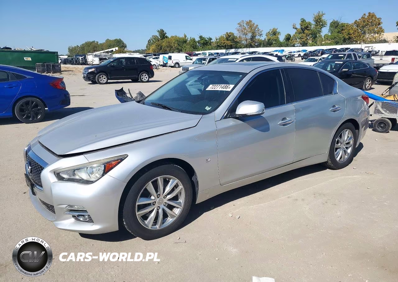 2015 Infiniti Q50 Premium VIN:JN1BV7ARXFM401754 - 1