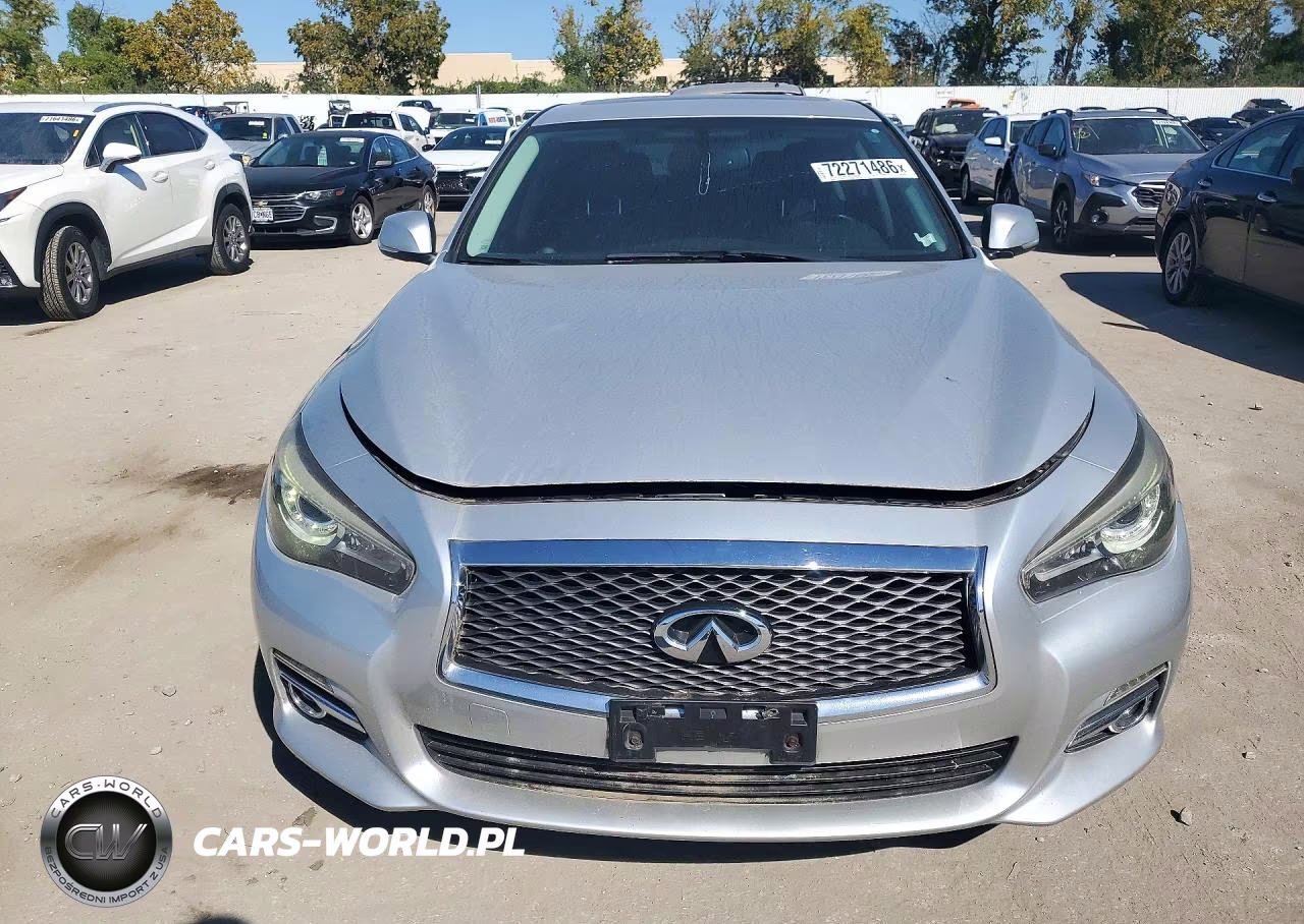 2015 Infiniti Q50 Premium VIN:JN1BV7ARXFM401754 - 5