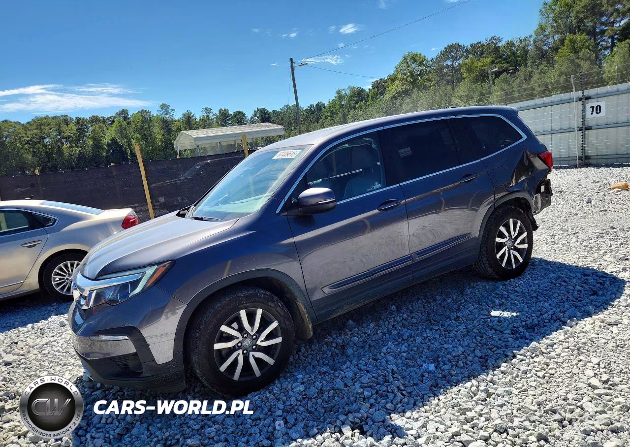 2019 Honda Pilot Exl VIN:5FNYF5H59KB026566 - 1