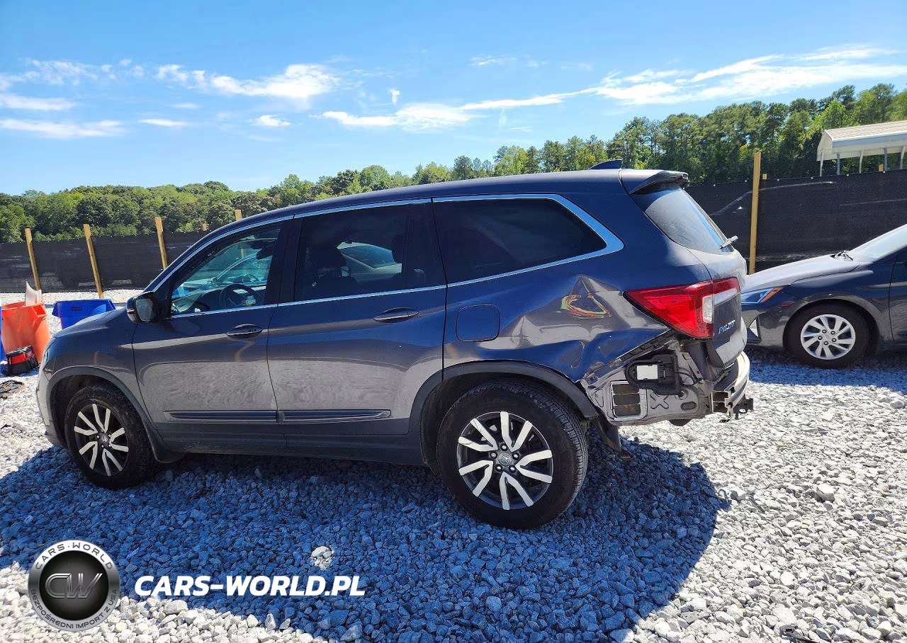 2019 Honda Pilot Exl VIN:5FNYF5H59KB026566 - 2