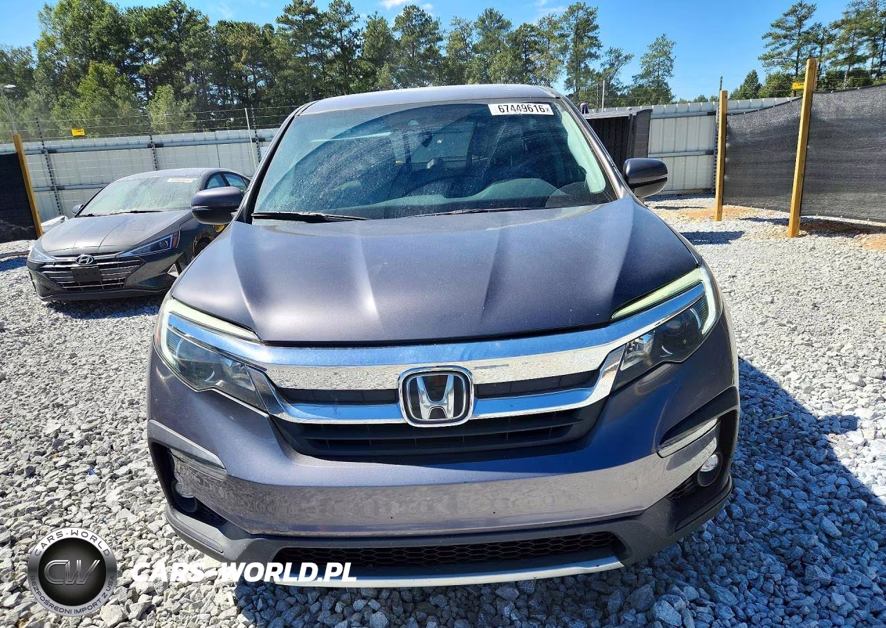 2019 Honda Pilot Exl VIN:5FNYF5H59KB026566 - 5