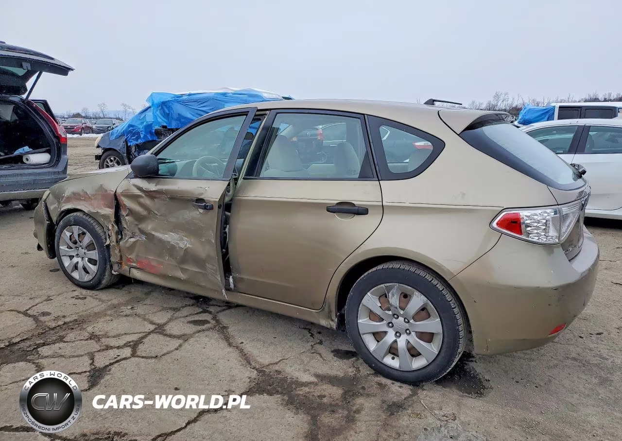 2008 Subaru Impreza 2.5I VIN:JF1GH61668H810233 - 2