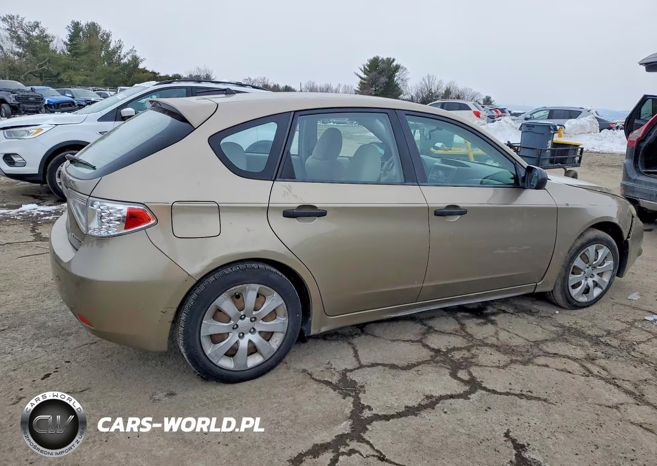 2008 Subaru Impreza 2.5I VIN:JF1GH61668H810233 - 3