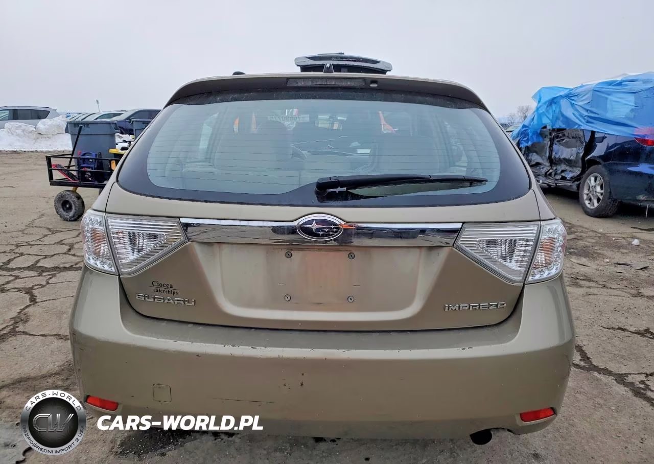 2008 Subaru Impreza 2.5I VIN:JF1GH61668H810233 - 6
