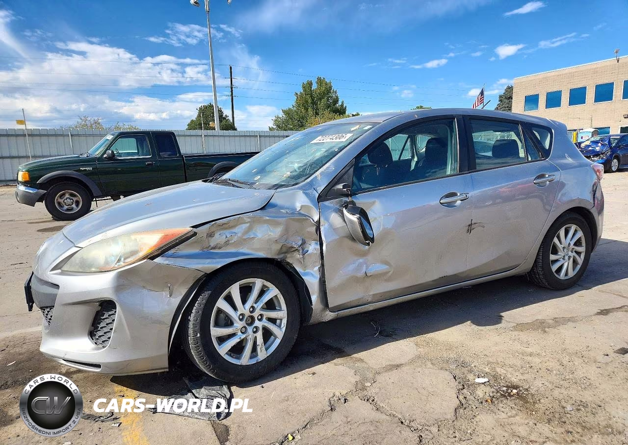 2012 Mazda 3 I VIN:JM1BL1L86C1658962 - 1