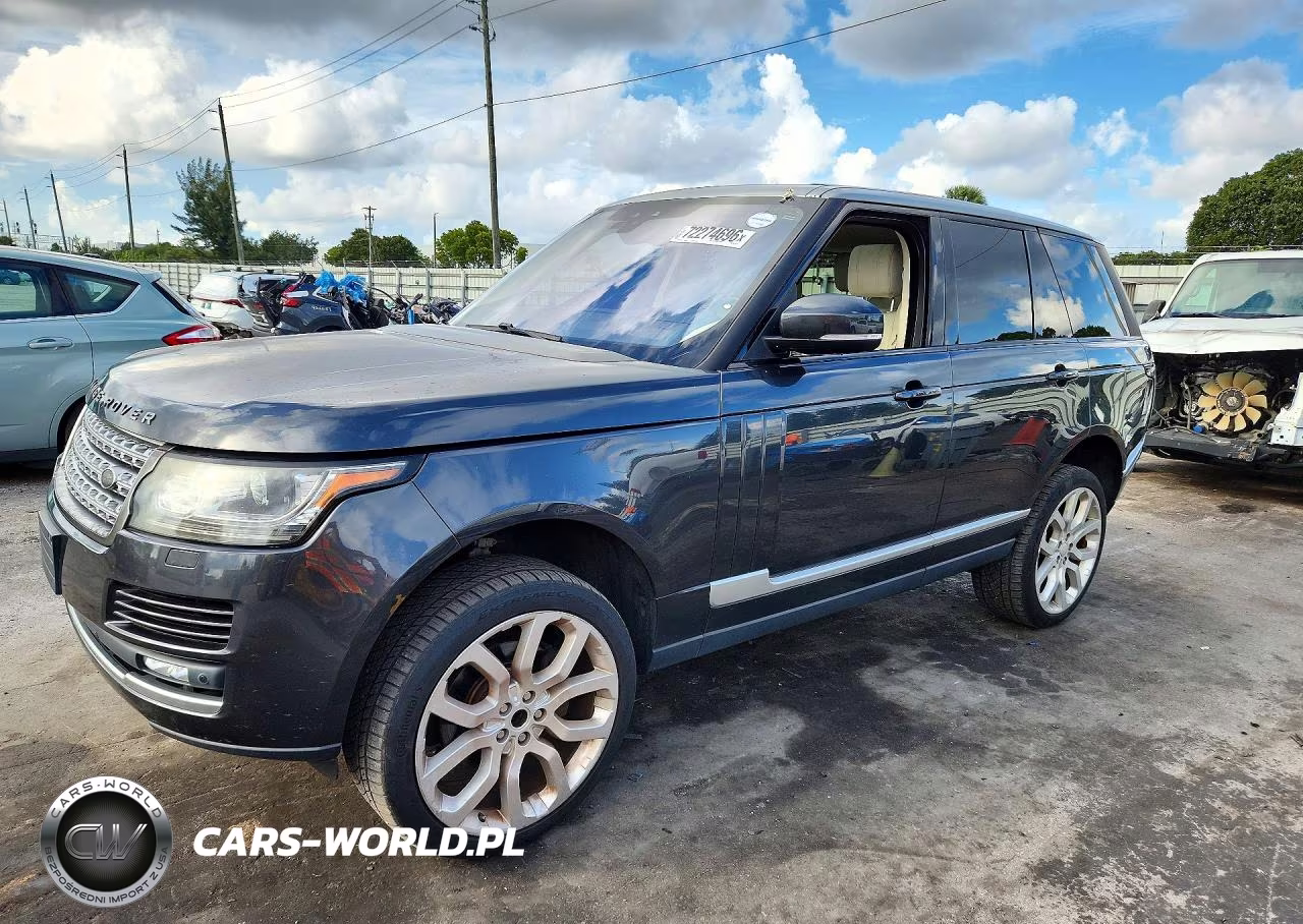 2017 Land Rover Range Rover Hse VIN:SALGS2FK7HA325725 - 1