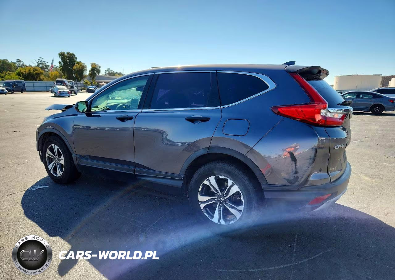 2019 Honda Cr-V Lx VIN:5J6RW5H38KL002396 - 2