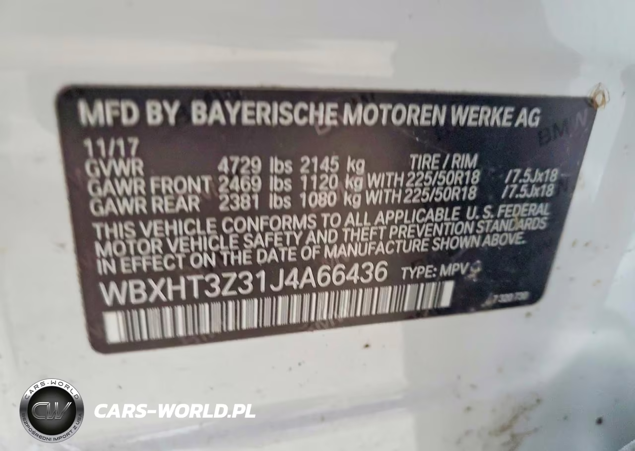 2018 BMW X1 xDrive28I VIN:WBXHT3Z31J4A66436 - 13