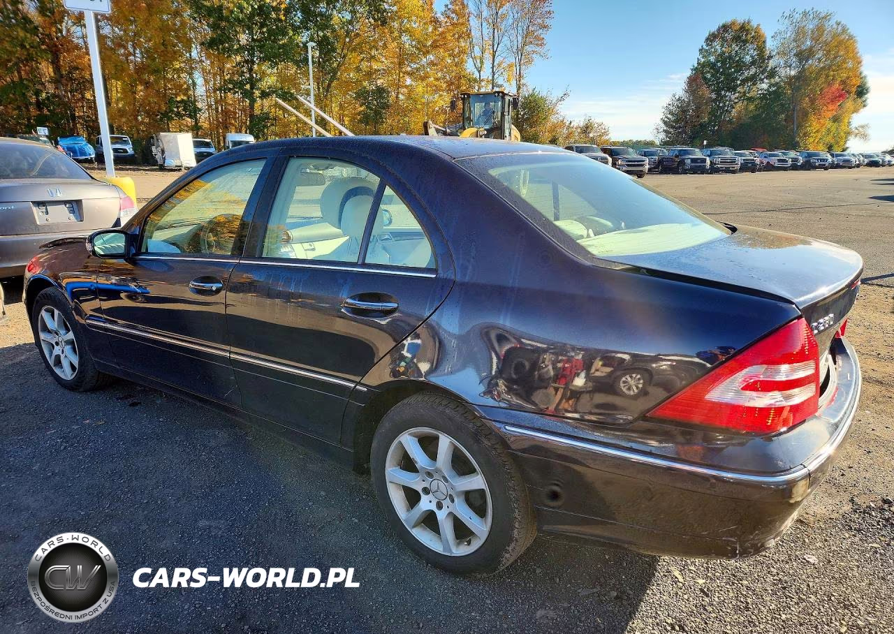 2007 Mercedes-Benz C 280 4Matic VIN:WDBRF92H47F922497 - 2