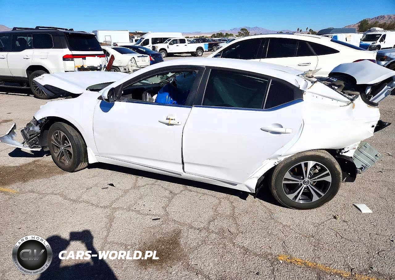 2023 Nissan Sentra Sv VIN:3N1AB8CV0PY321737 - 2