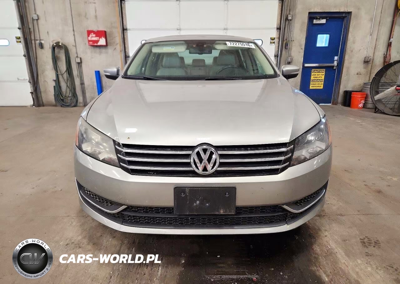 2013 Volkswagen Passat Se VIN:1VWBN7A32DC025639 - 5