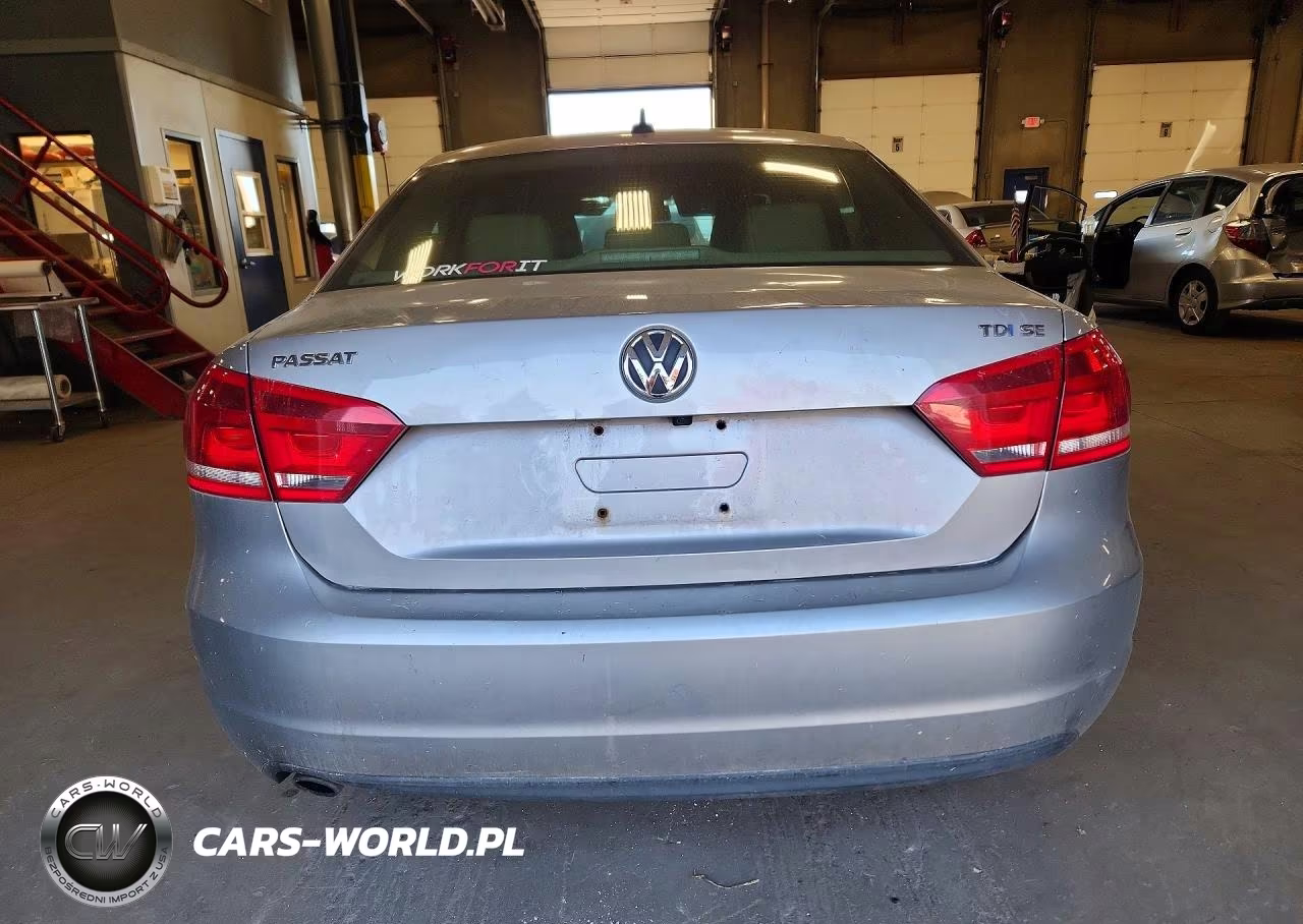 2013 Volkswagen Passat Se VIN:1VWBN7A32DC025639 - 6
