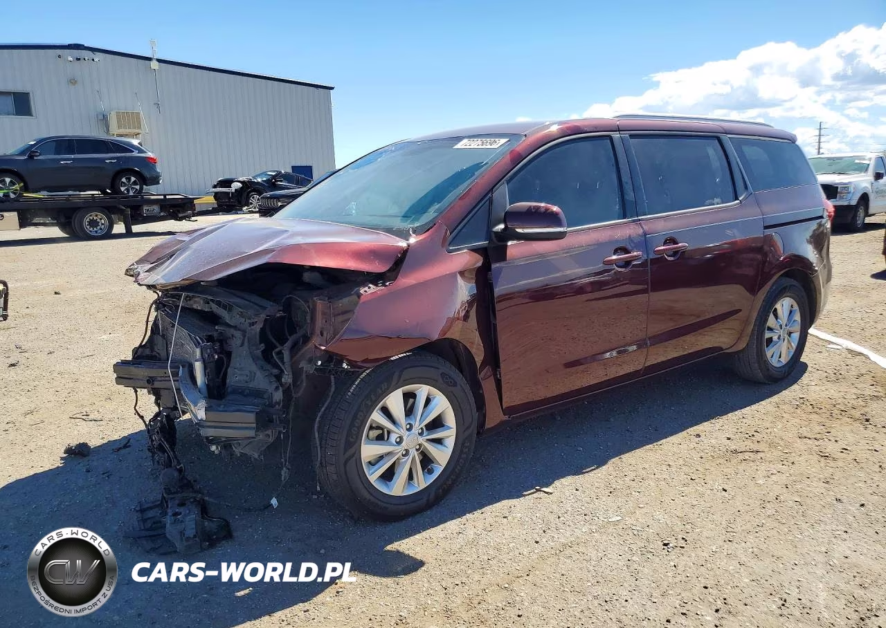 2017 Kia Sedona Lx VIN:KNDMB5C13H6321021 - 1