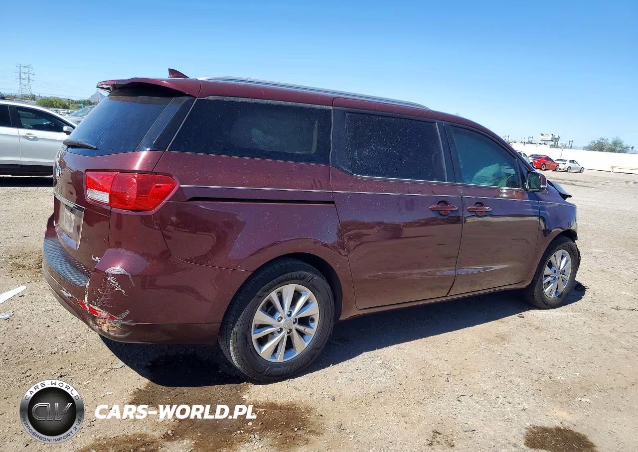 2017 Kia Sedona Lx VIN:KNDMB5C13H6321021 - 3