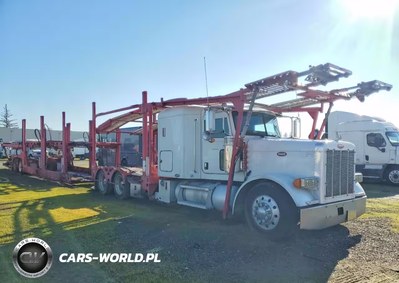 2006 Peterbilt 379 Car Carrier Truck With Car Carrier Trailer