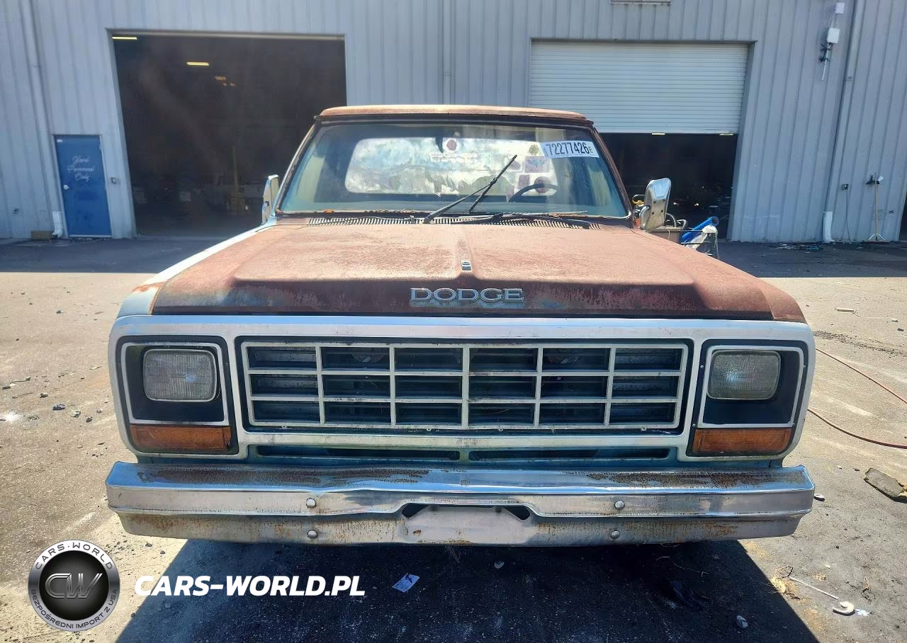 1984 Dodge D-Series D150 VIN:1B7FD14H3ES287639 - 5