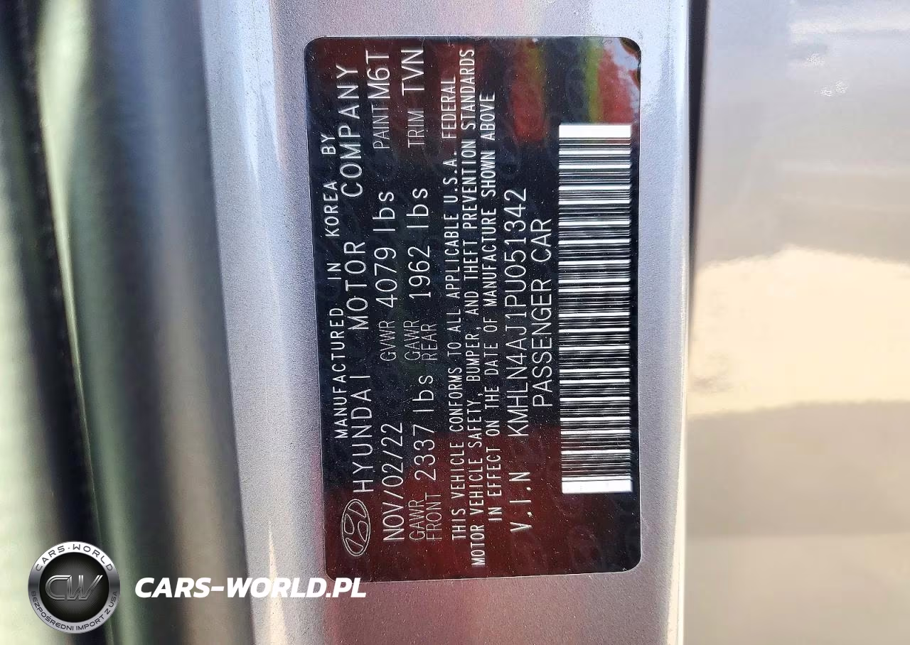 2023 Hyundai Elantra Limited VIN:KMHLN4AJ1PU051342 - 12