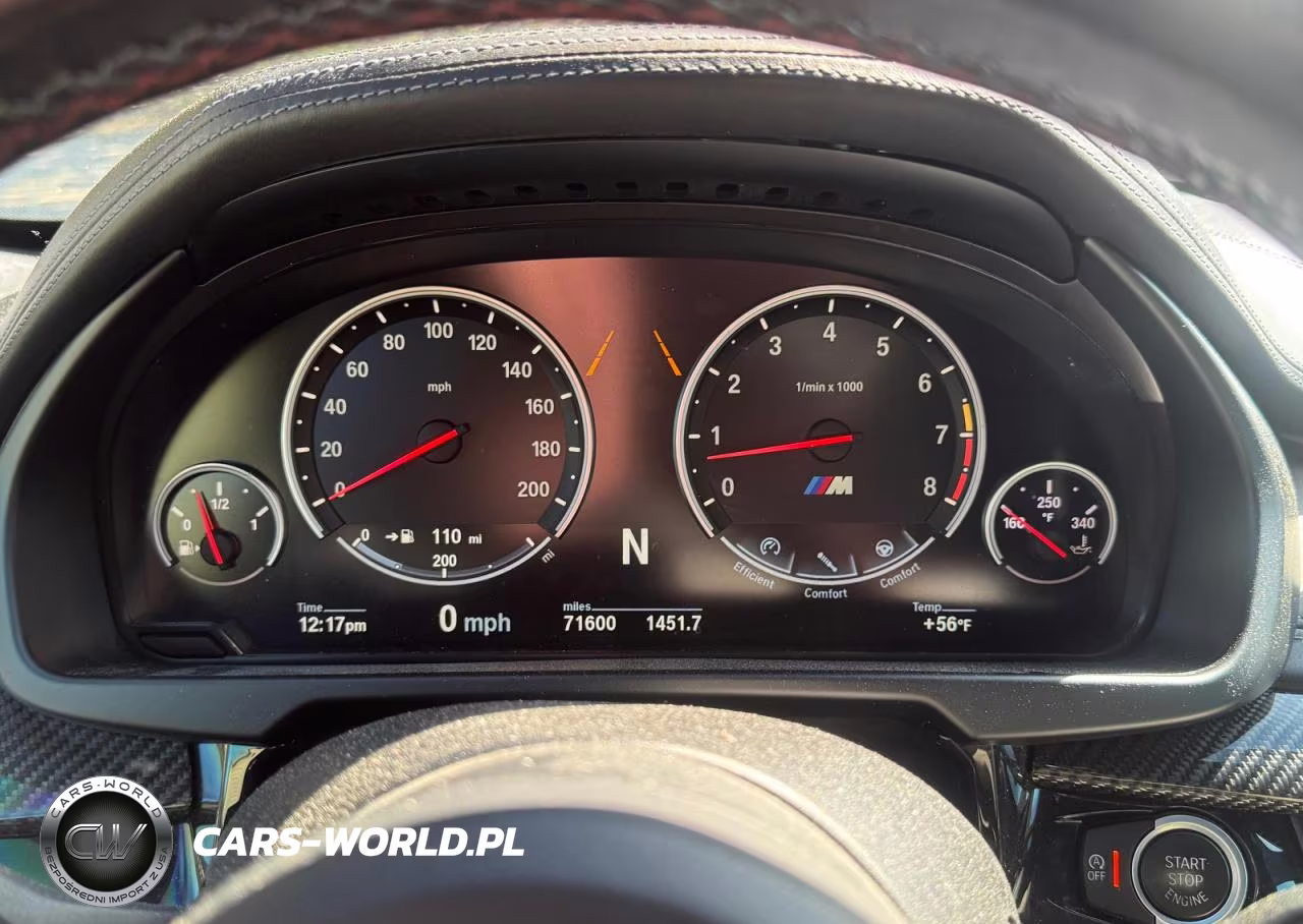 2016 BMW X6 X6 M VIN:5YMKW8C53G0R43790 - 8