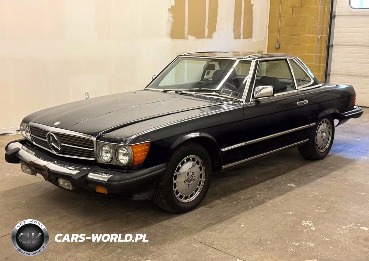 1987 Mercedes-Benz 560 560Sl VIN:WDBBA4805H4070652 - 2