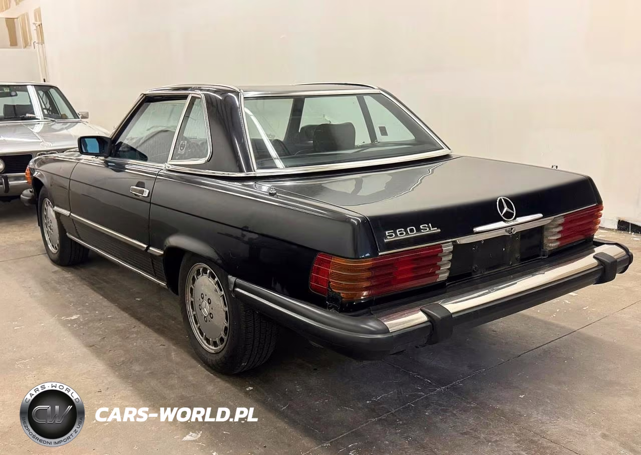 1987 Mercedes-Benz 560 560Sl VIN:WDBBA4805H4070652 - 3