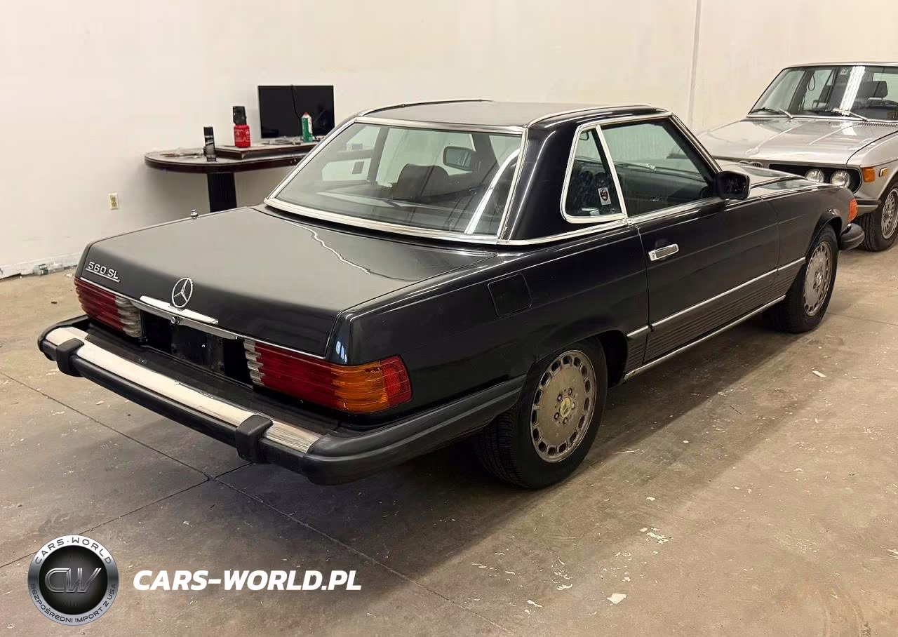 1987 Mercedes-Benz 560 560Sl VIN:WDBBA4805H4070652 - 4