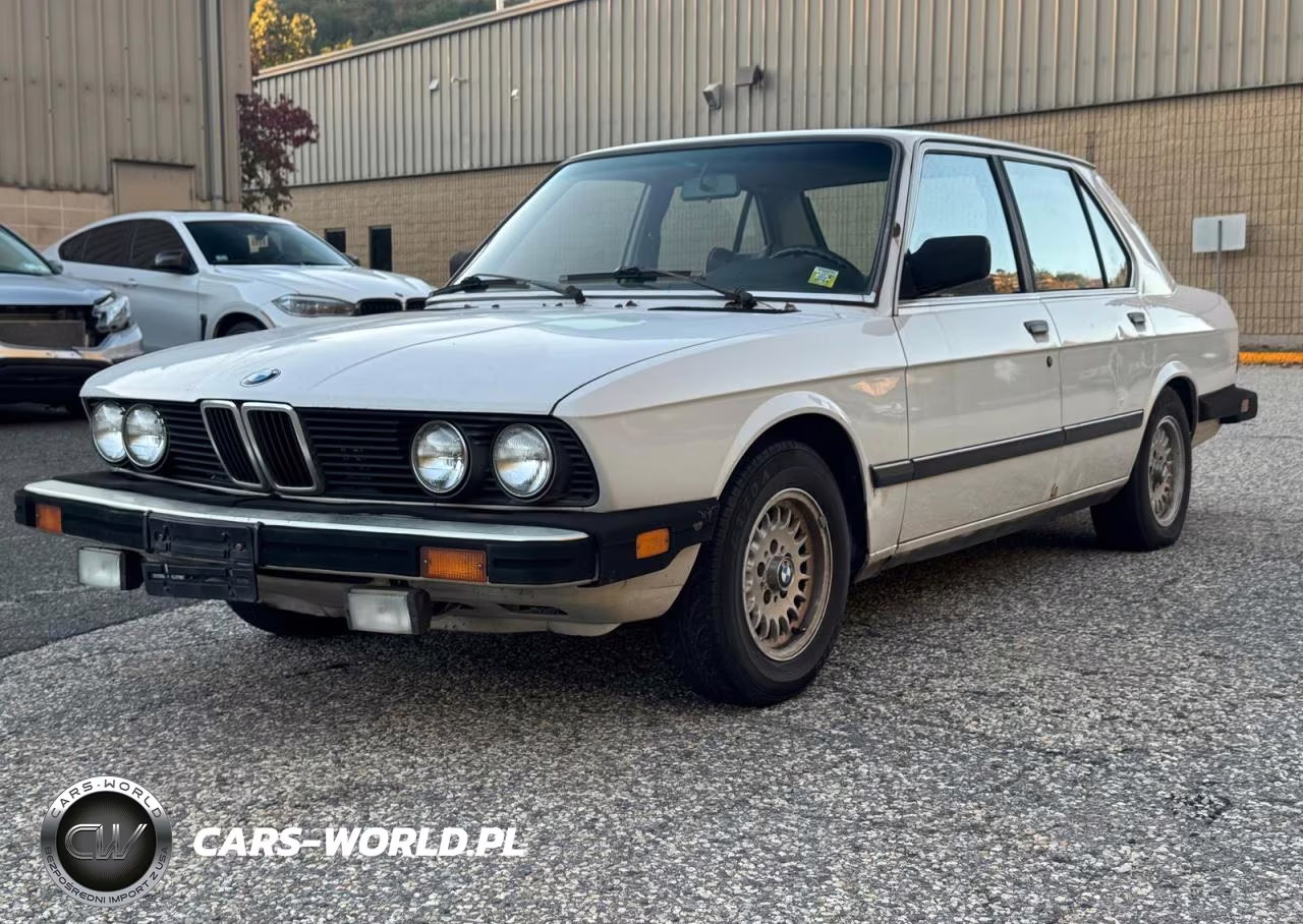1983 BMW 528 E Automatic VIN:WBADK8306D9206055 - 2