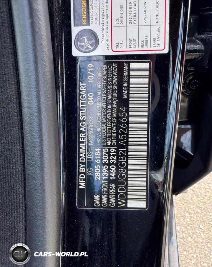 2020 Mercedes-Benz S 560 4Matic VIN:WDDUG8GB2LA526654 - 10