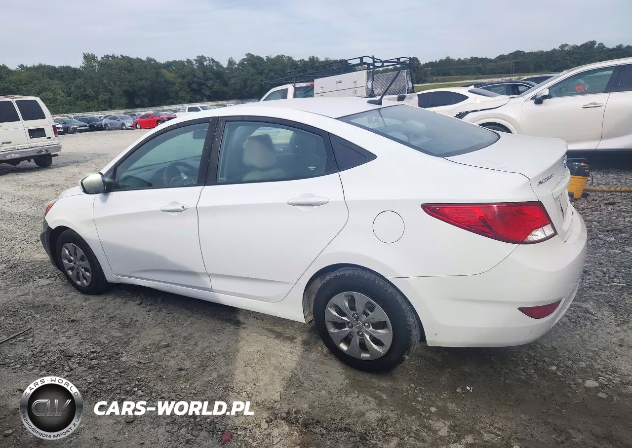 2017 Hyundai Accent Se VIN:KMHCT4AE7HU316484 - 2