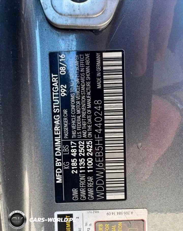 2017 Mercedes-Benz C 43 4Matic Amg VIN:WDDWJ6EB5HF440248 - 10