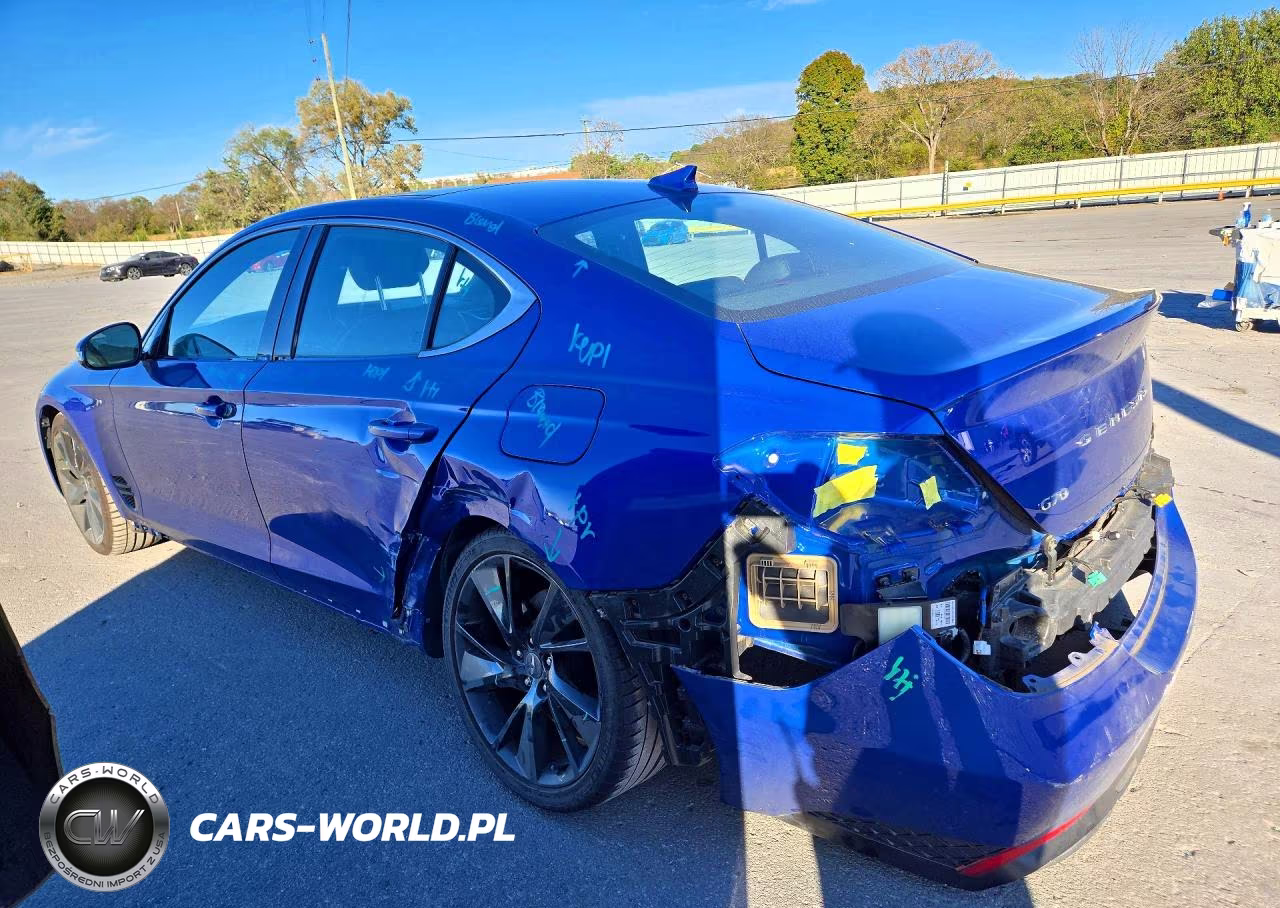 2023 Genesis G70 2.0T VIN:KMTG34TA3PU114922 - 2