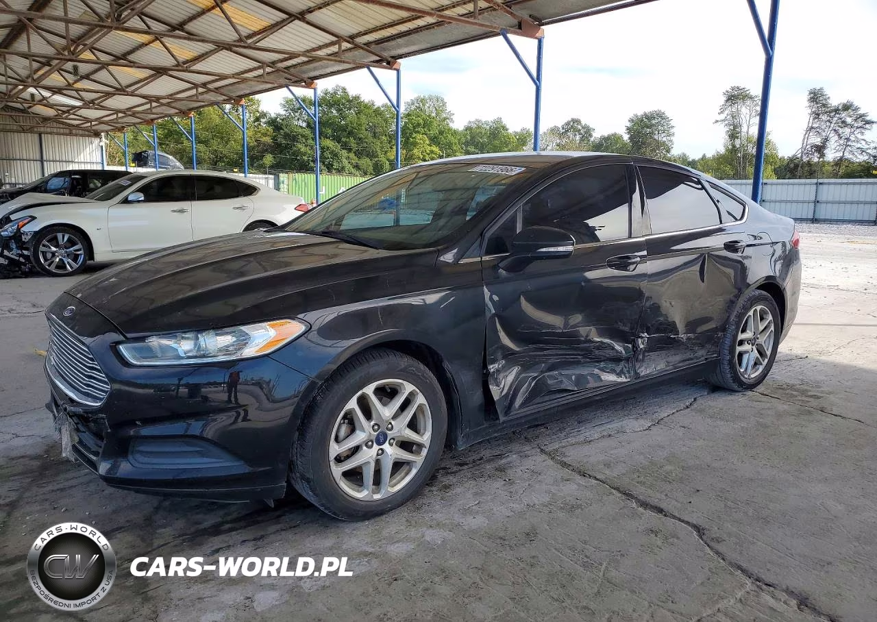 2014 Ford Fusion Se VIN:3FA6P0H77ER118406 - 1