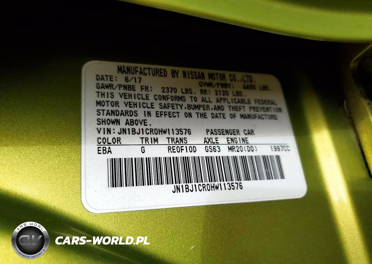 2017 Nissan Rogue Sport S VIN:JN1BJ1CR0HW113576 - 12