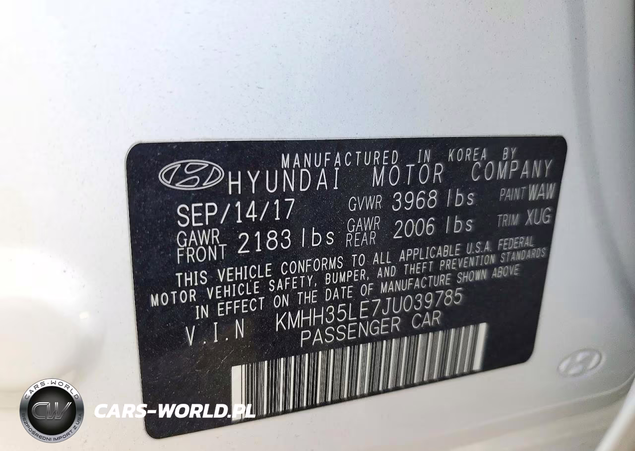 2018 Hyundai Elantra Gt Base VIN:KMHH35LE7JU039785 - 12