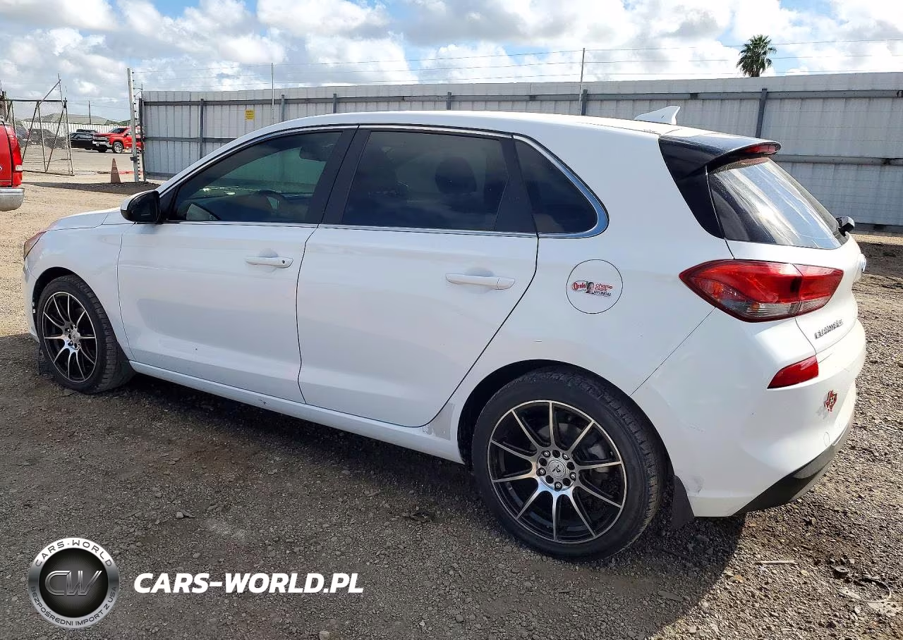 2018 Hyundai Elantra Gt Base VIN:KMHH35LE7JU039785 - 2